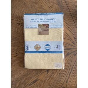 Perfect Performance Luxery Microfiber Oblong 52x70” Table Cloth